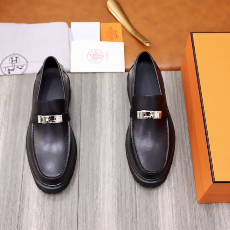 H**mes leather shoes